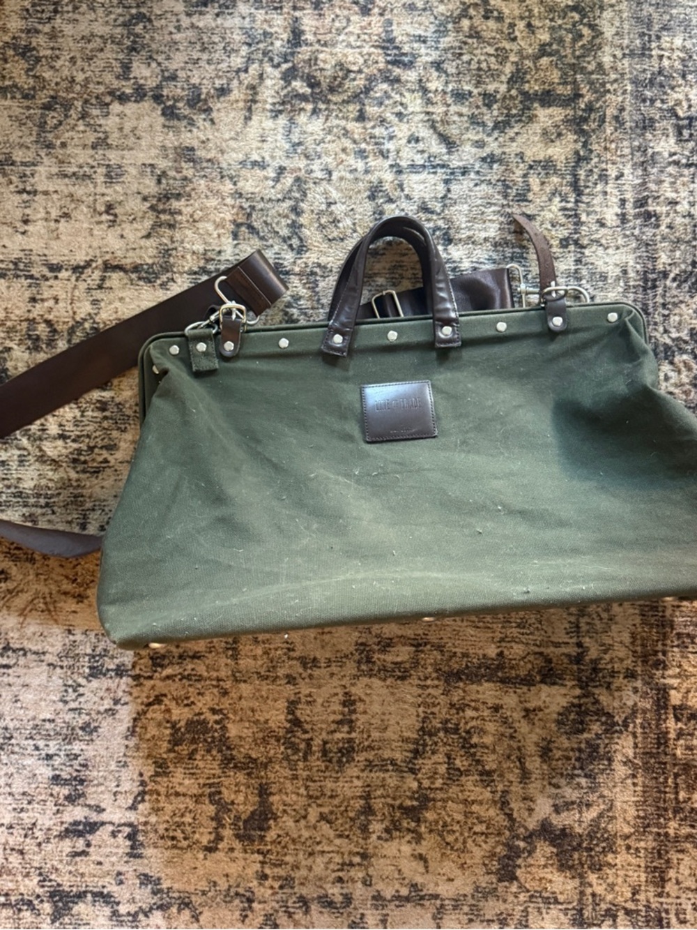 Line of Trade Canvas Weekender Bag